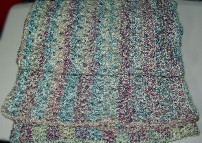 Jewel-toned Crochet Afghan