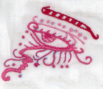 Embroidered Eye (Allyson Mitchell's Eye #3)