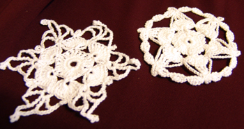 Mom's Crochet Snowflakes