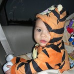 Jayden as Tigger