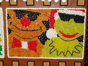 Muppets made of jellybeans